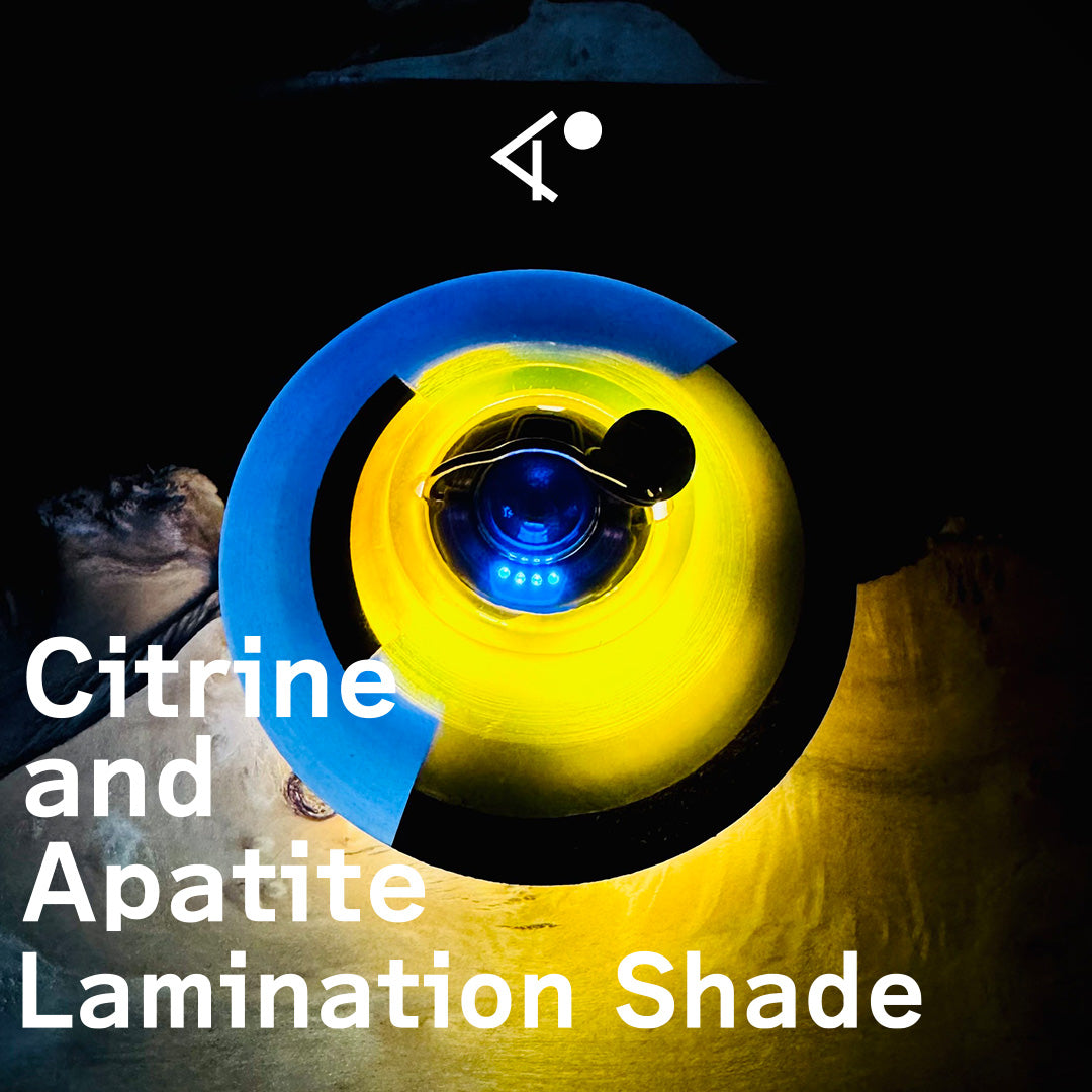 Lamination Shade  / Amber / Set / Citrine And Apatite